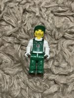 Lego Mechaniker Overall in grün Octan Aufdruck