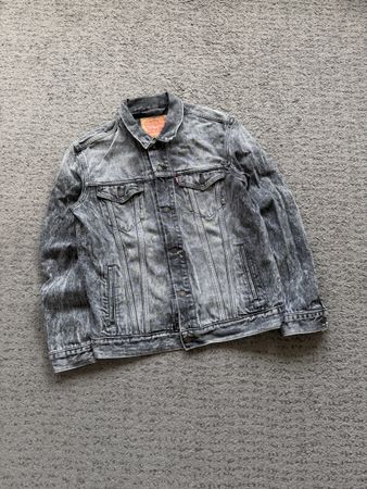 Veste en jeans Lévis Strauss gris  taille L bon état