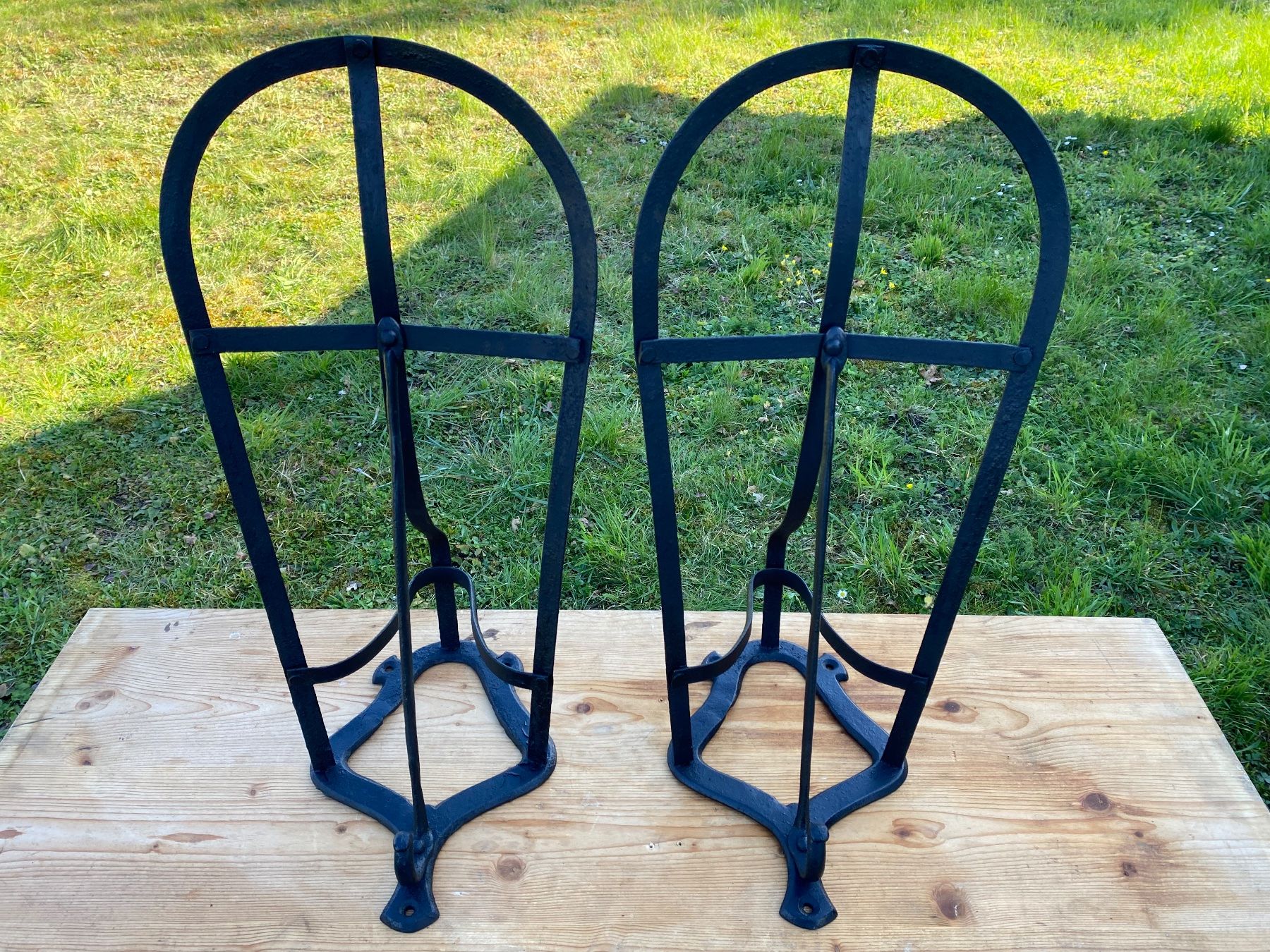 Selle & Accessori: 2 schöne alte Sattelhalter aus England – Usato da Feldbach venduto da Fea1 4