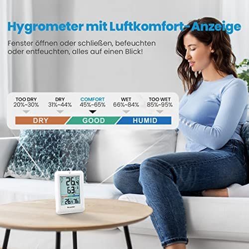 Sonstiges für Haushalt & Wohnen: MAX MIN Thermometer innen aussen 24 48 Std. alle Zeiten – Neu und originalverpackt aus Hundwil von Mr.Wong 3