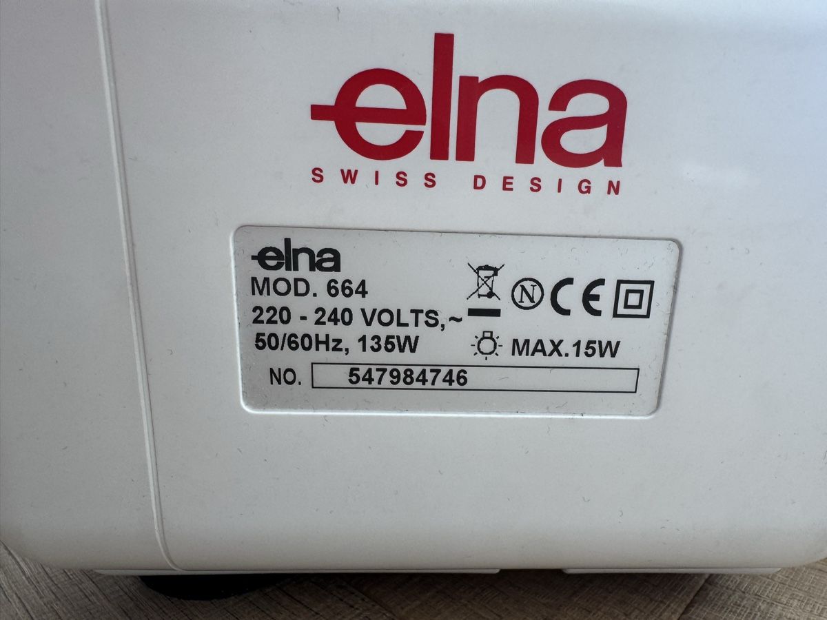 Elna Macchine da cucire: Overlock Nähmaschine Elna 664 – Usato da Meilen venduto da vic_9wmf 2