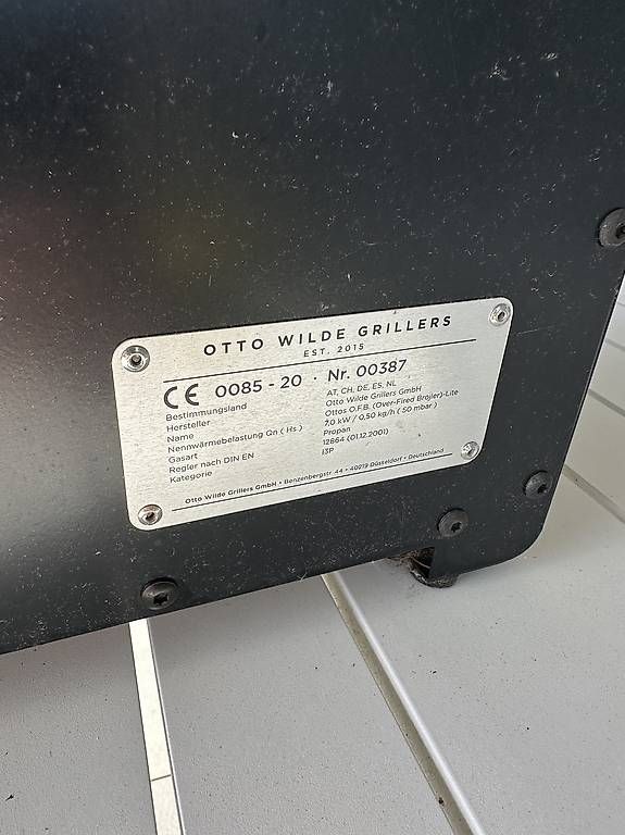 Griglie: Otto Wilde Beefer OFB Lite Oberhitzegrill – Usato da Rottenschwil venduto da v1t_7shm 3