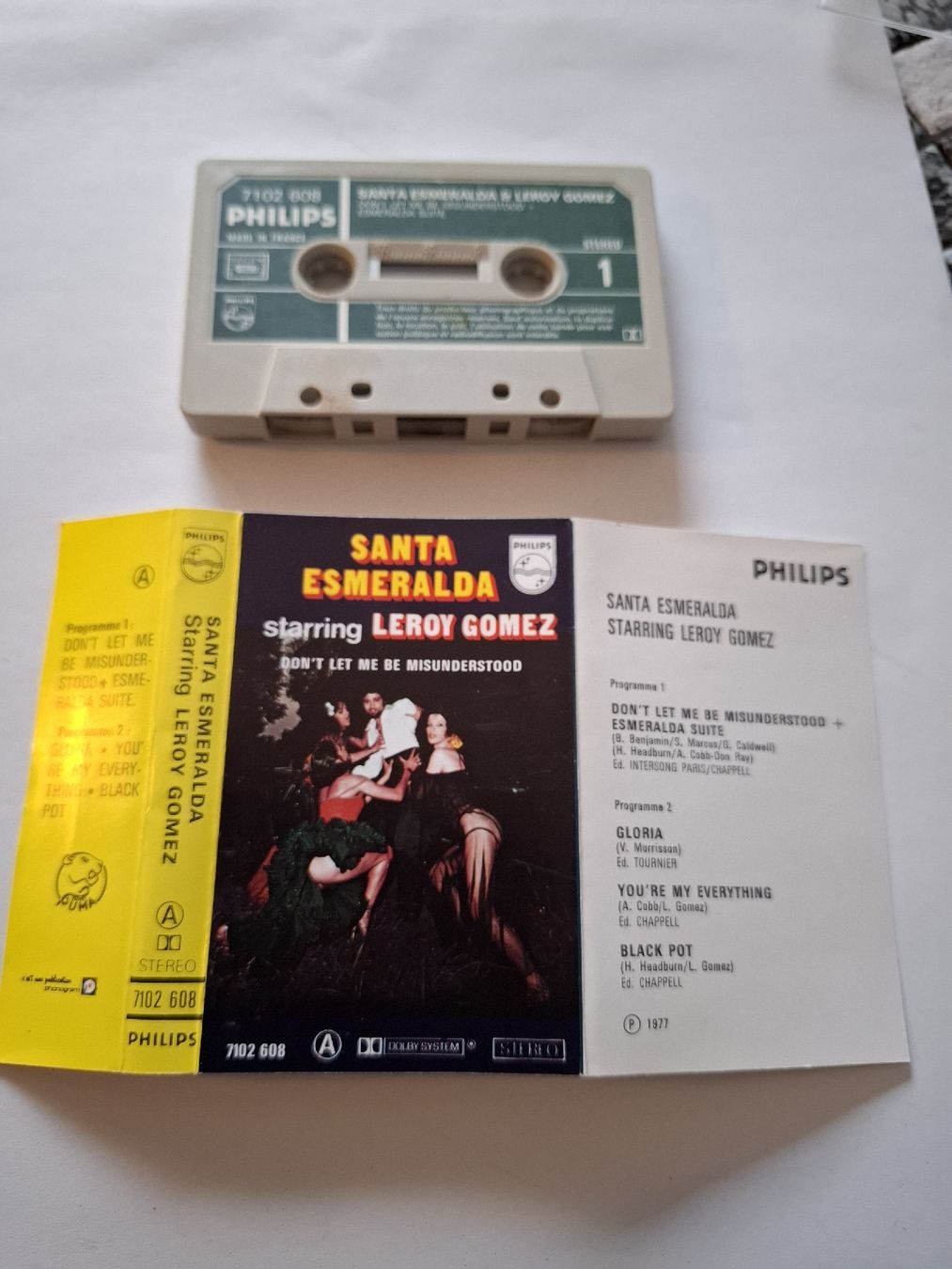 Musicassette: Santa Esmeralda Leroy Gomez K7 – Usato da Crémines venduto da Carambaaa 2