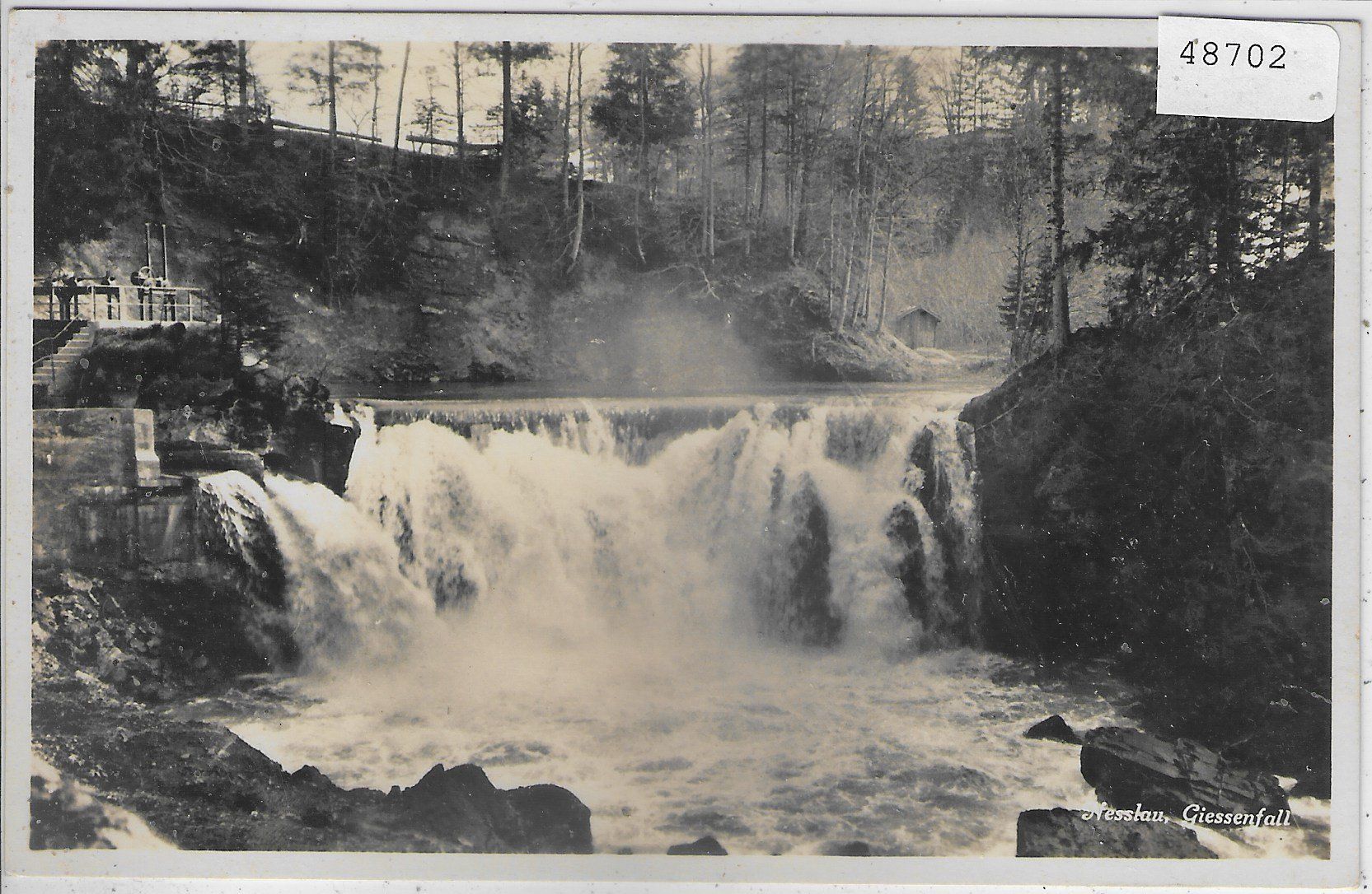 Cartes postales: Nesslau - Giessenfall – D'occasion à Ettingen par Kartenplanet