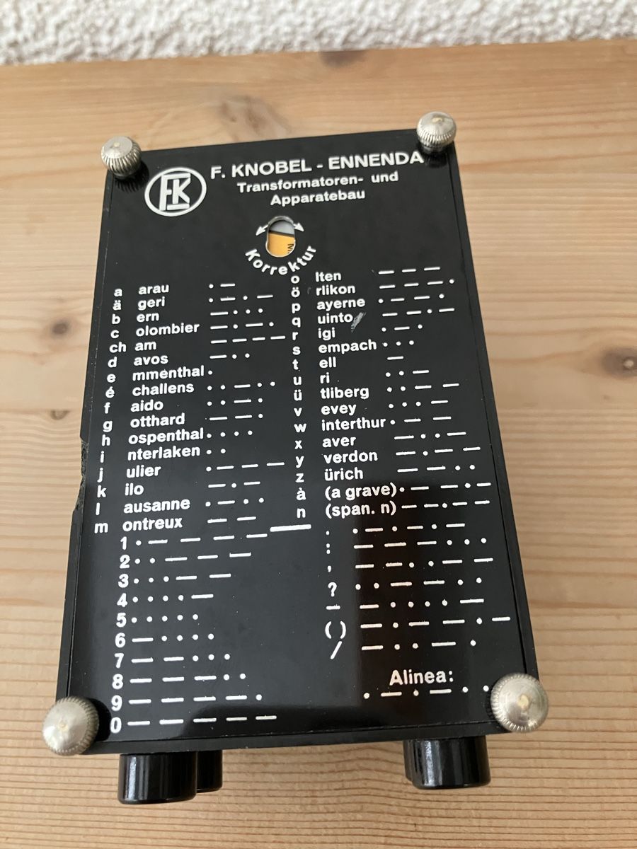 Radiocomunicazione: Morsegerät HK  Straight Key.  – Usato da Horgen venduto da Grizzly83 5