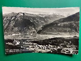 Montana - Vue sur la plaine du Rhône