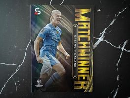 Erling Haaland 2023/24 Topps Superstars Matchwinner #MW-10