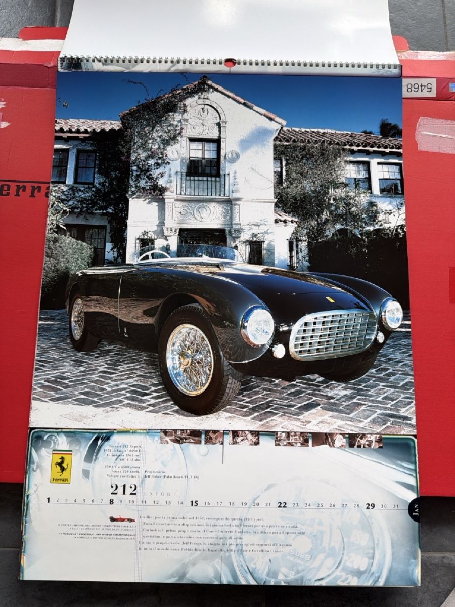 Ferrari Calendari: Original Ferrari Kalender 2006 – Usato da Wolfwil venduto da Rolex1 2