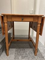 IKEA INGATORP Klapptisch mit Schublade, 65/123×78 cm, Holz