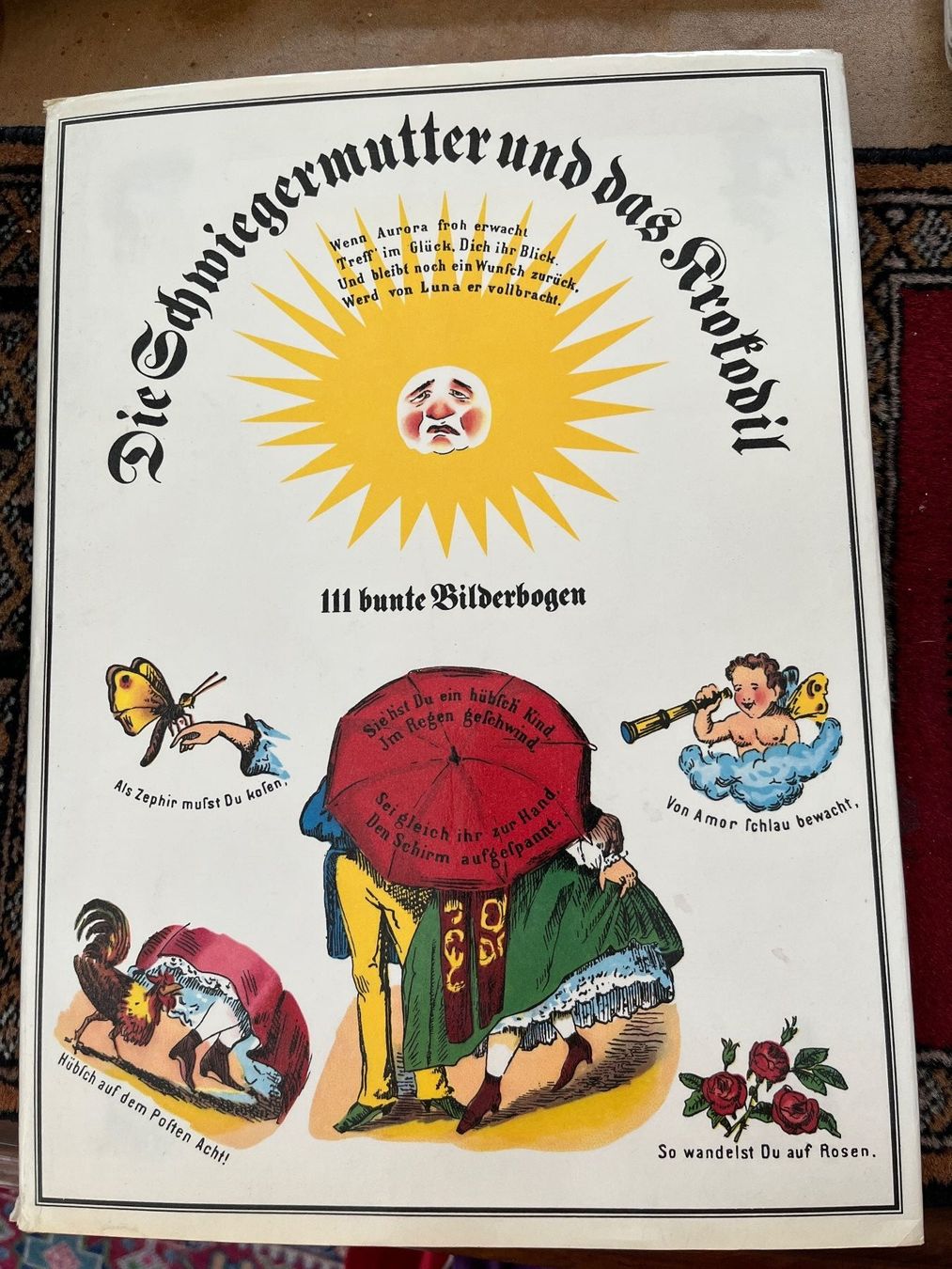 Libri: Die Schwiegermutter und das Krokodil - 111 bunte Bilderbogen – Usato da Stetten AG venduto da Brissago25