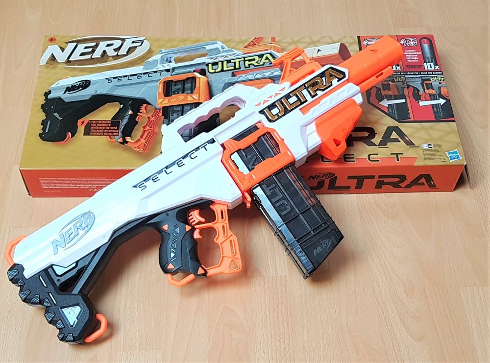 NERF Ultra Select vollmotorisierter Blaster, 20 Darts, OVP Kaufen