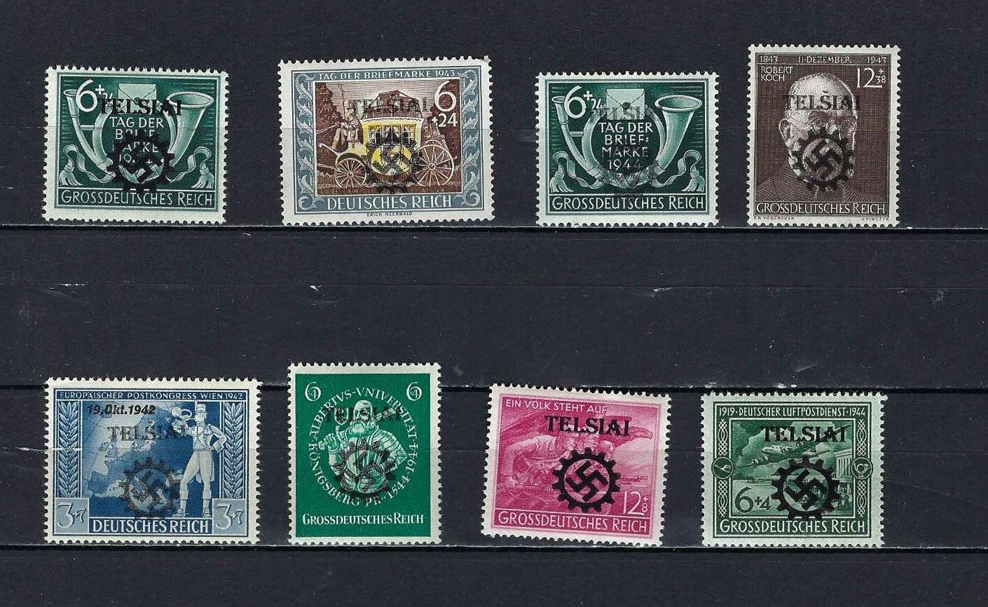Alle Briefmarken: WKII Besetzung ** – Neu und originalverpackt aus Altstätten SG von Nandodax