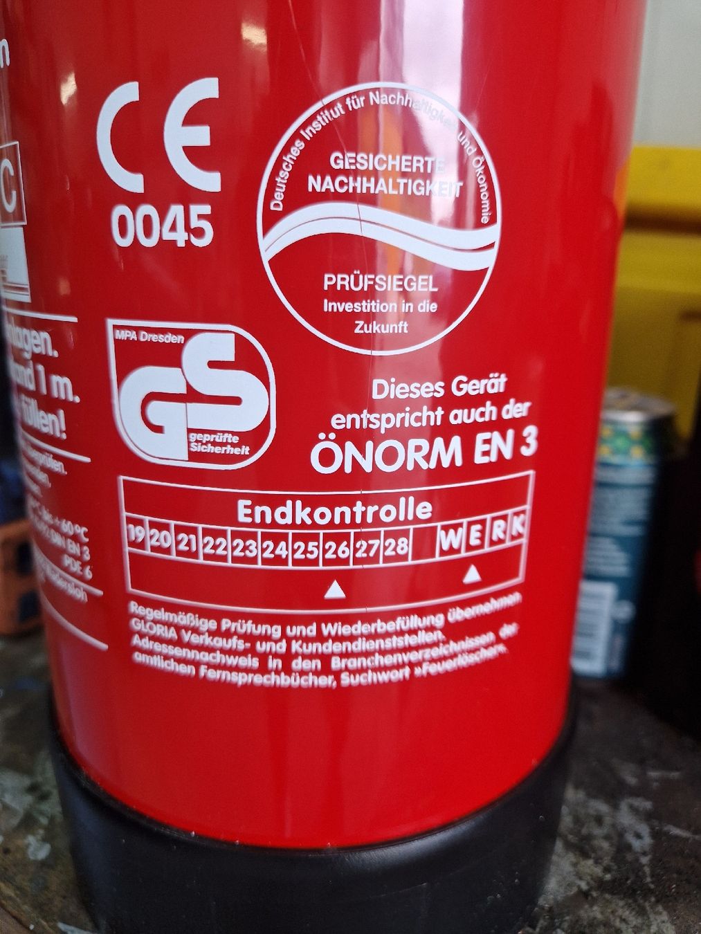 Estintori: Feuerlöscher 6kg – Nuovo e nell'imballaggio originale da Kerzers venduto da tinuke