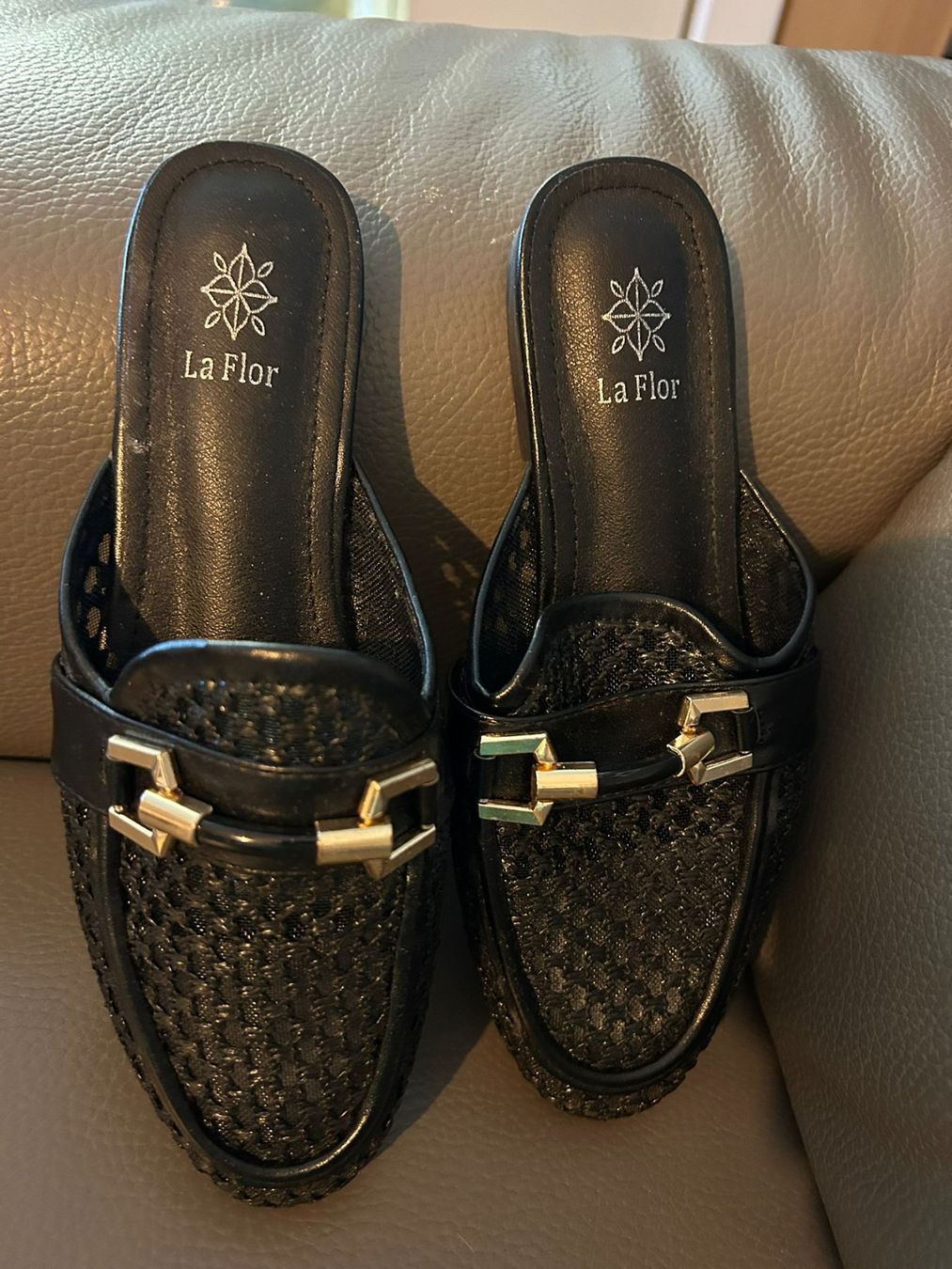 Scarpe da donna: Sabot nere La Flor n.36 – Usato da Melano venduto da H-Sara