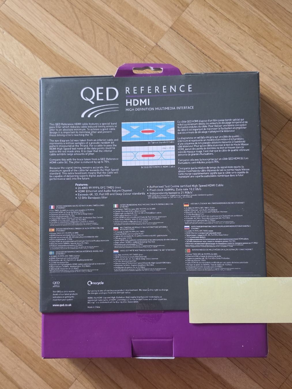 Cavi: QED Reference HDMI Kabel 1.5m neu und originalverpackt – Nuovo e nell'imballaggio originale da Aesch BL venduto da immon 1