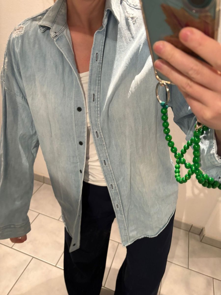 Camicette: Jeansbluse von Iro Grösse 38 – Nuovo (secondo la descrizione) da Bonstetten venduto da Moma10 1