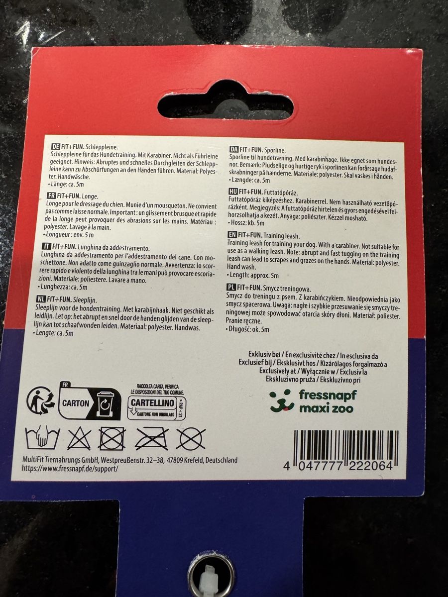 Leine & Halsband: Schleppleine 5m – neu – Neu und originalverpackt aus Dottikon von Angii.Smile 2