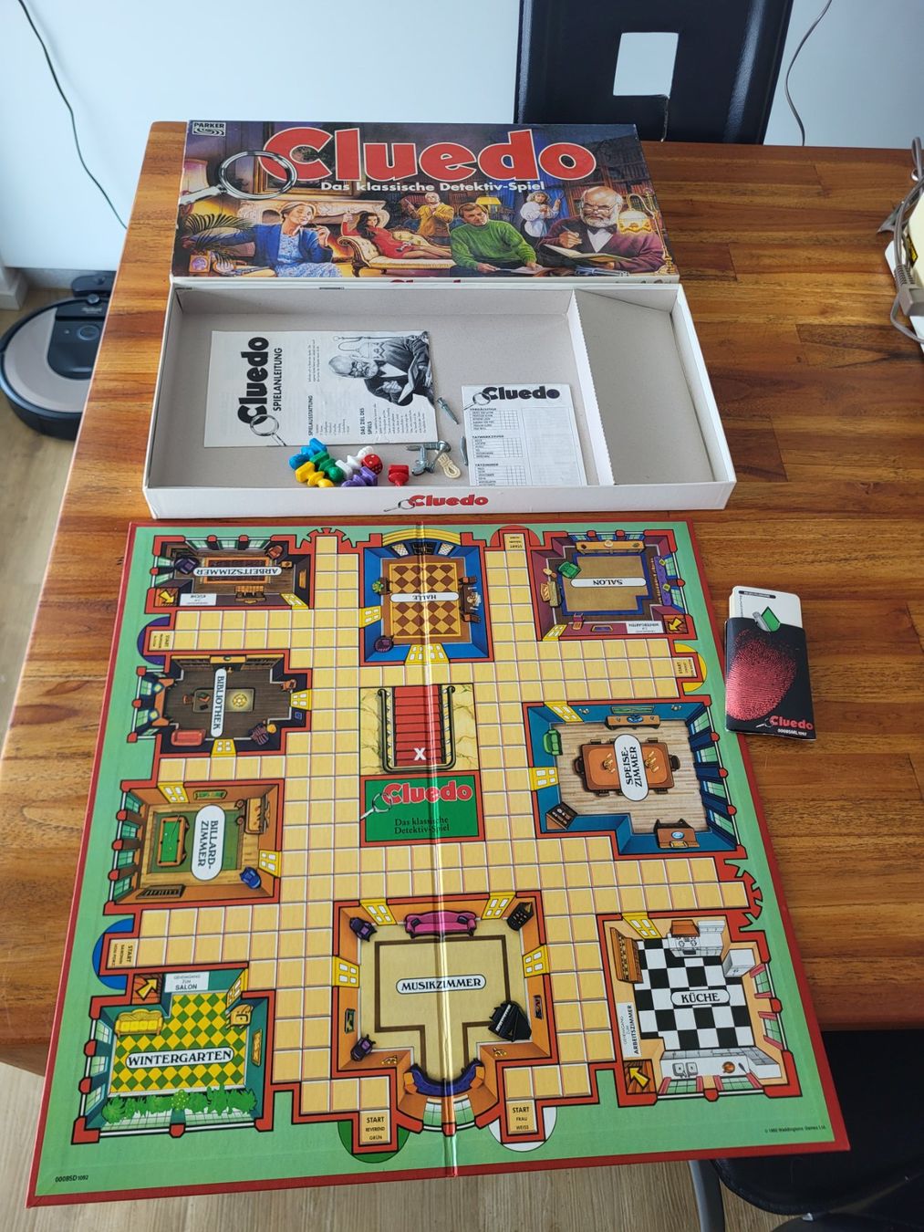 Spiele: Brettspiel Cluedo von 1992 – Gebraucht aus Niederhelfenschwil von Bruce019 1