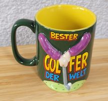 Von 2002 Sammeltasse "Bester Golfer der Welt"