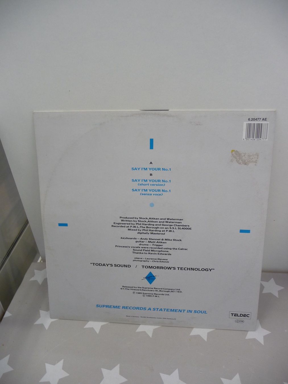 Dischi in vinile: LP: Princess Say I'm your no. 1 – Usato da Rafz venduto da Powacaddy 1