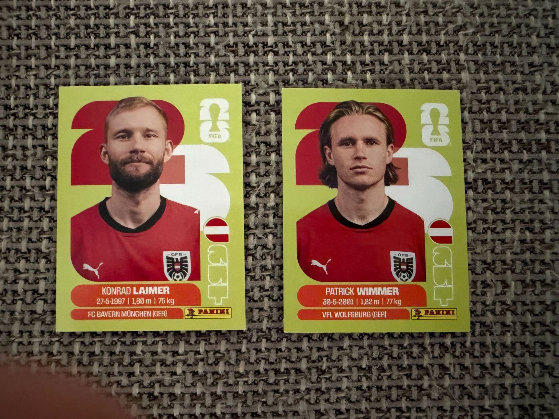 Panini Carte collezionabili: FIFA WM 2026 Panini AUT 12 / 17 – Usato da Egg b. Zürich venduto da pie_9jrw