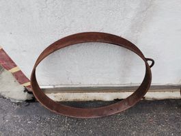 Metallring, Eisenring, Metallreifen, Eisenrad, Wagenrad