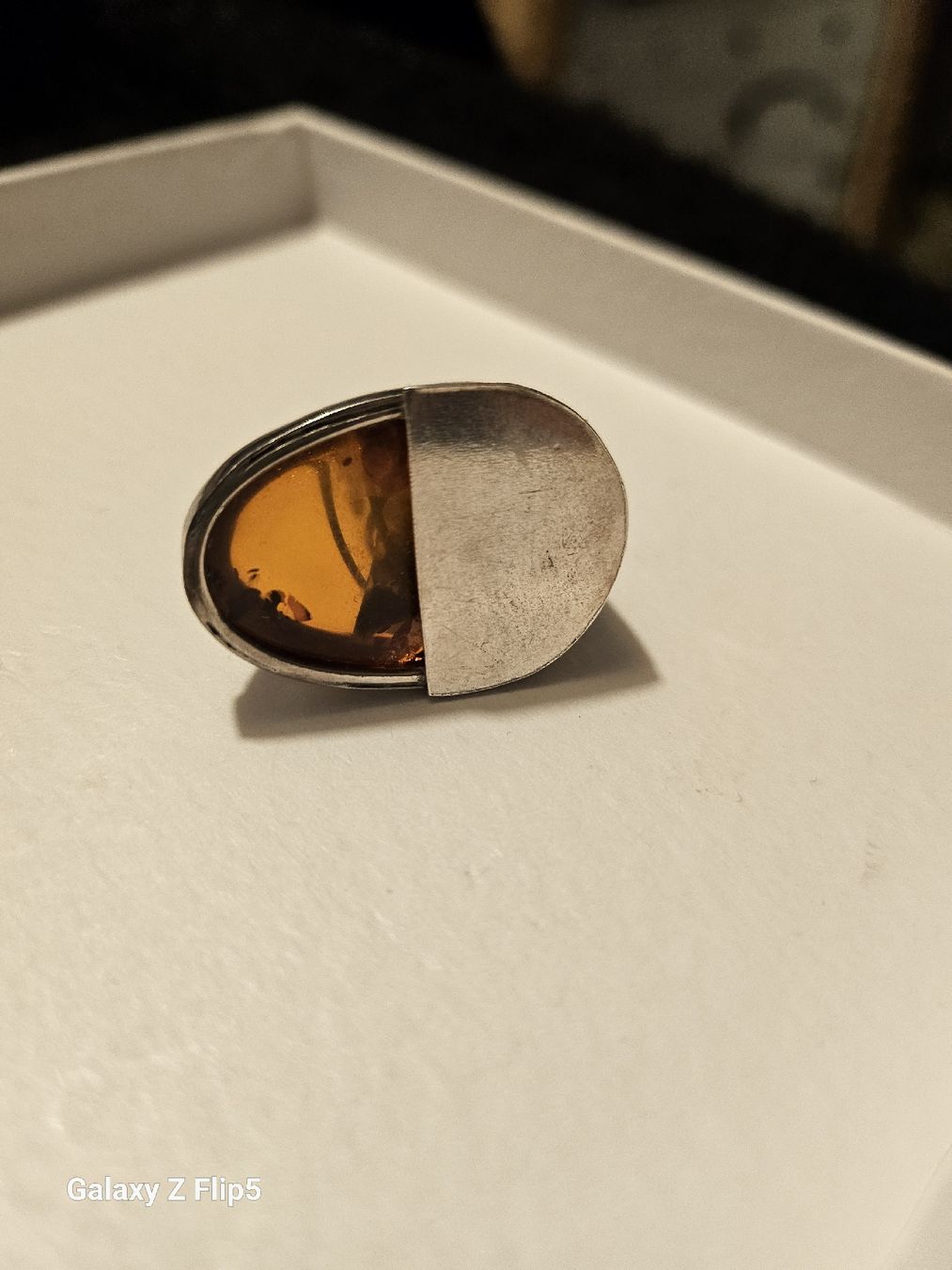 Ciondoli: Silber-Anhänger in Form eines Schuhes mit Bernstein – Nuovo (secondo la descrizione) da Bülach venduto da ane_yn2b 1