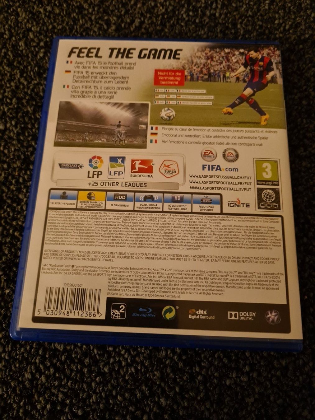Giochi: PS4 FIFA 15 – Usato da Ruswil venduto da jan_bxl5 1