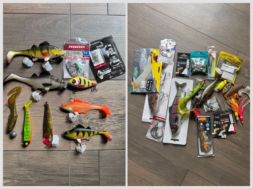 Diverse Angelhacken, Fischersachen, Hacken, Köder (Gebraucht) in Wangen ...