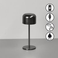 LED Aussen Tischleuchte Akku, 22 cm Höhe