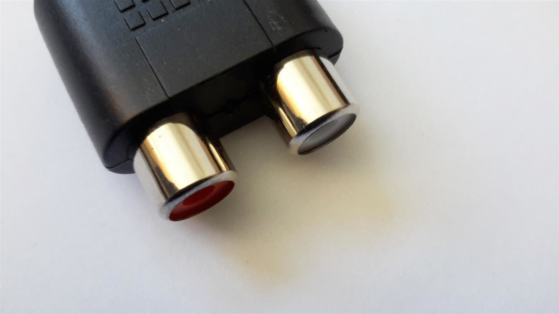 Unità & Adattatore: Adapter Cinch Stecker -> 2x Cinch Buchse – Nuovo e nell'imballaggio originale da St. Gallen venduto da cointec 4