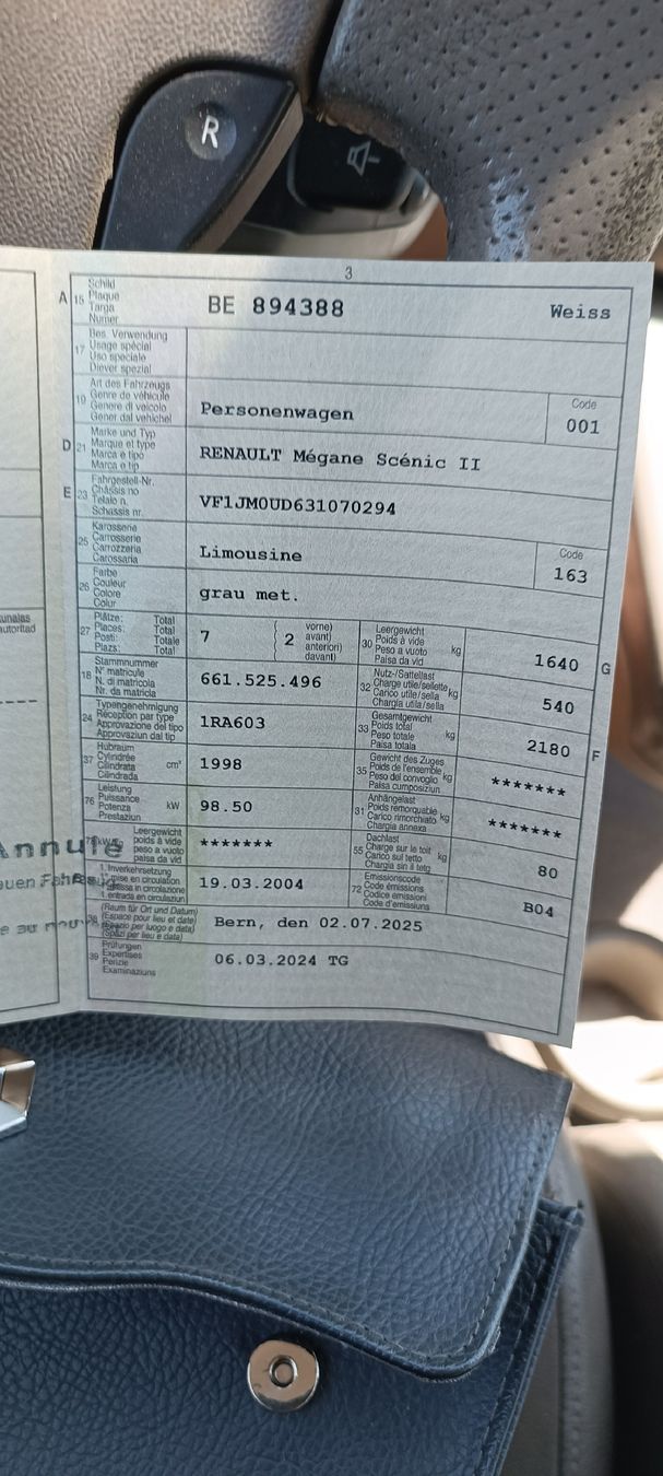 Renault Autos: Renault Scenic 2L Benzin – Gebraucht aus Detligen von Fendt724 3