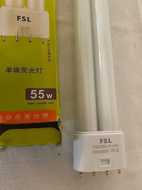 Lampade: *FSL KOMPAKTLEUCHTSTOFFLAMPE*  55 Watt – Usato da Zürich venduto da doris001 2