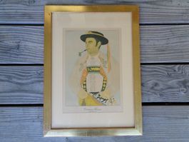 APPENZELLER SENN IN TRACHT SIGNIERT WIRTH 44