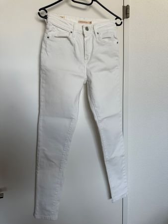 Levis Damen Jeans 721 High Rise Skinny weiss - 25 - wie NEU!