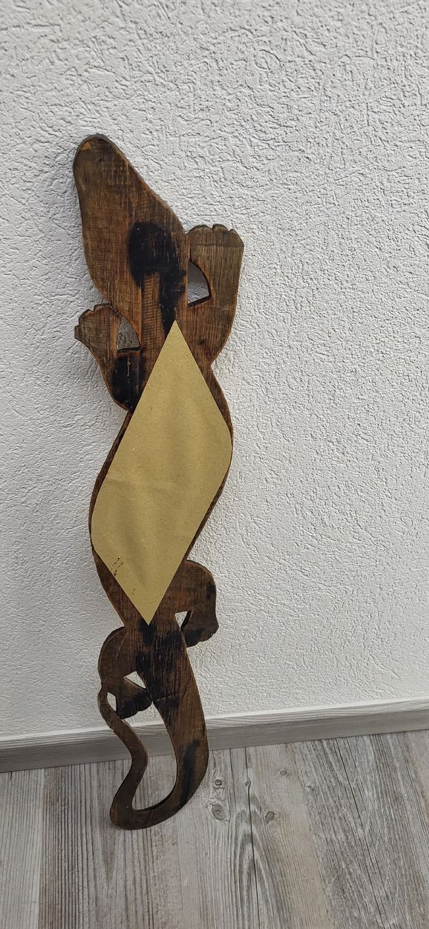 Toutes les décorations: Geco in legno con specchio – D'occasion à Giubiasco par fas_b82x 1