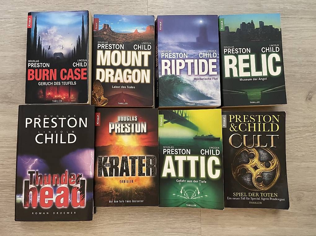 Libri: Preston und Child Buchsammlung – Usato da Muttenz venduto da Style_2000