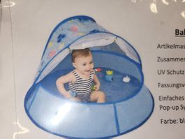 Babypool oder Bällebad mit UV-Schutz, Pop-Up, faltbar L13