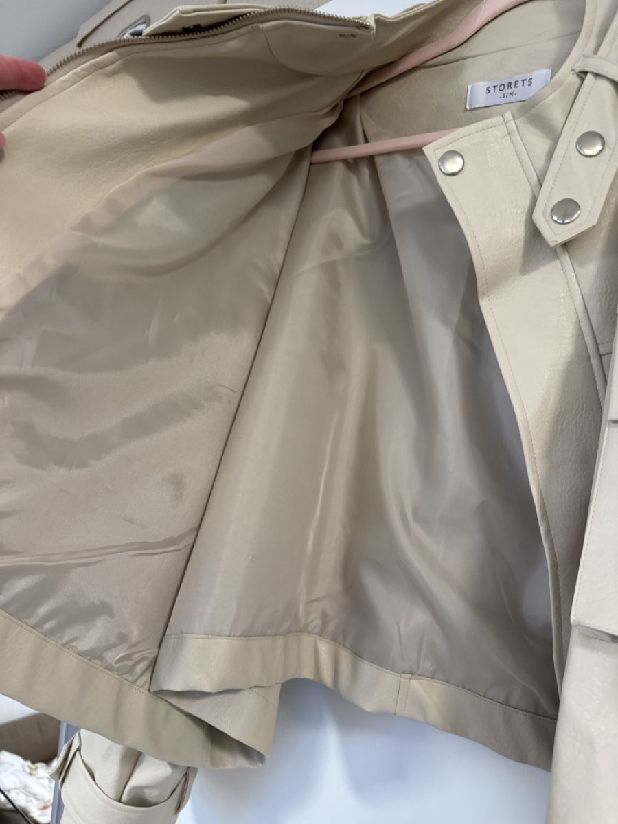 Jacken: Storets beige jacket M/L with pockets – Gebraucht aus Beringen von Edu-Nati 6