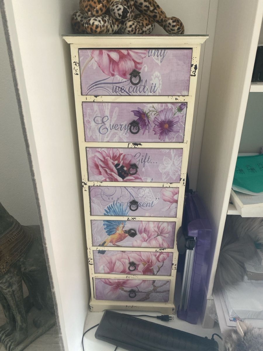 Cassettiere: Möbeli mit Vögel – Nuovo (secondo la descrizione) da Wolfwil venduto da ISAsShop