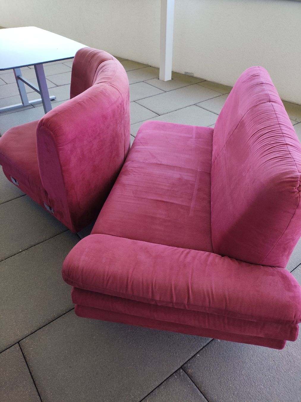 Sofas: Sofa Ecksofa Veloursleder  – D'occasion à Dozwil par mistersuko 2