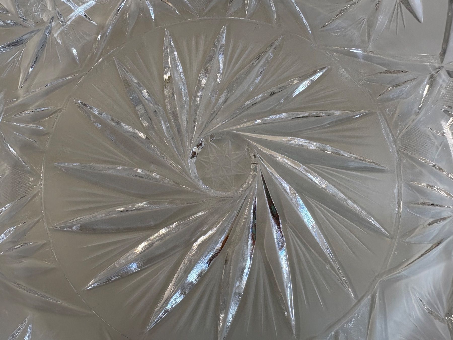 Schalen: Bol en cristal taillé vintage – Gebraucht aus Lausanne von opi_92cn 8