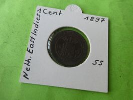 Niederländisch Indien 1897, 1 Cent