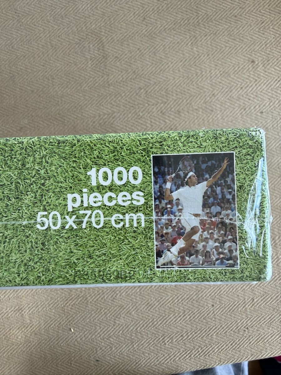Puzzle: ROGER FEDERER Puzzle 1000 Teile Neu & in OVP – Nuovo e nell'imballaggio originale da Konolfingen venduto da petzipetz 2