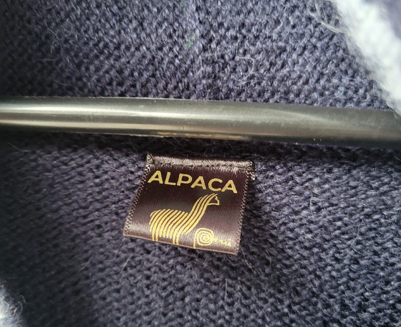 Maglioni & Felpe: wunderschöner blauer Alpaka Pullover Gr. M/L, NEU!!! – Nuovo (secondo la descrizione) da Lima- Peru venduto da Alpaka-Haus 2