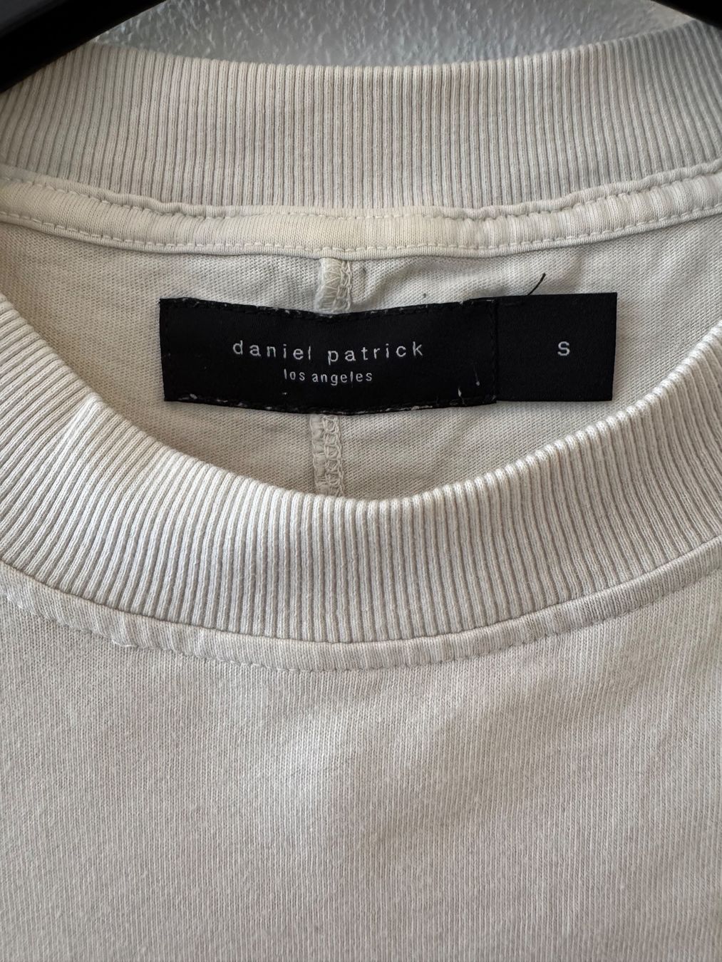 T-shirt: Daniel Patrick T-Shirt, Gr. S (oversized), Weiss – Usato da Zürich venduto da nils.alex 2