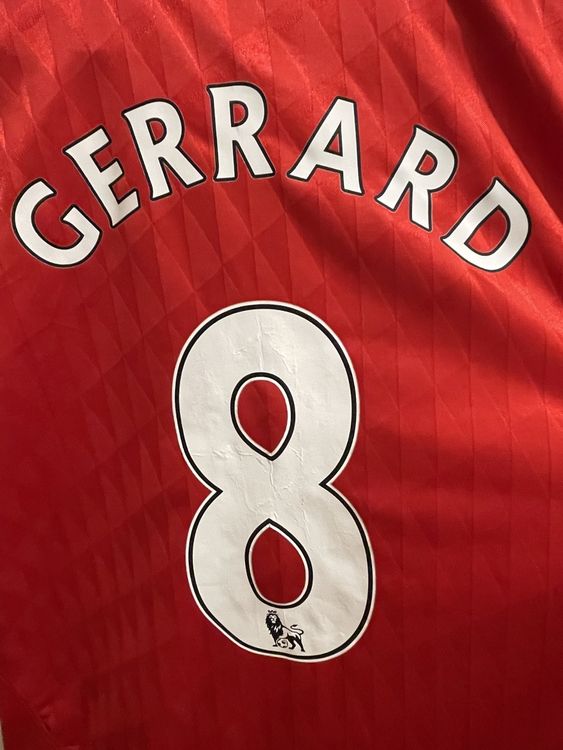 Maglia gerrard liverpool a maglie da calcio di squadre inglesi