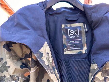 Burton [ak] Gore-Tex Snowboardjacke Schwarz Gr. M