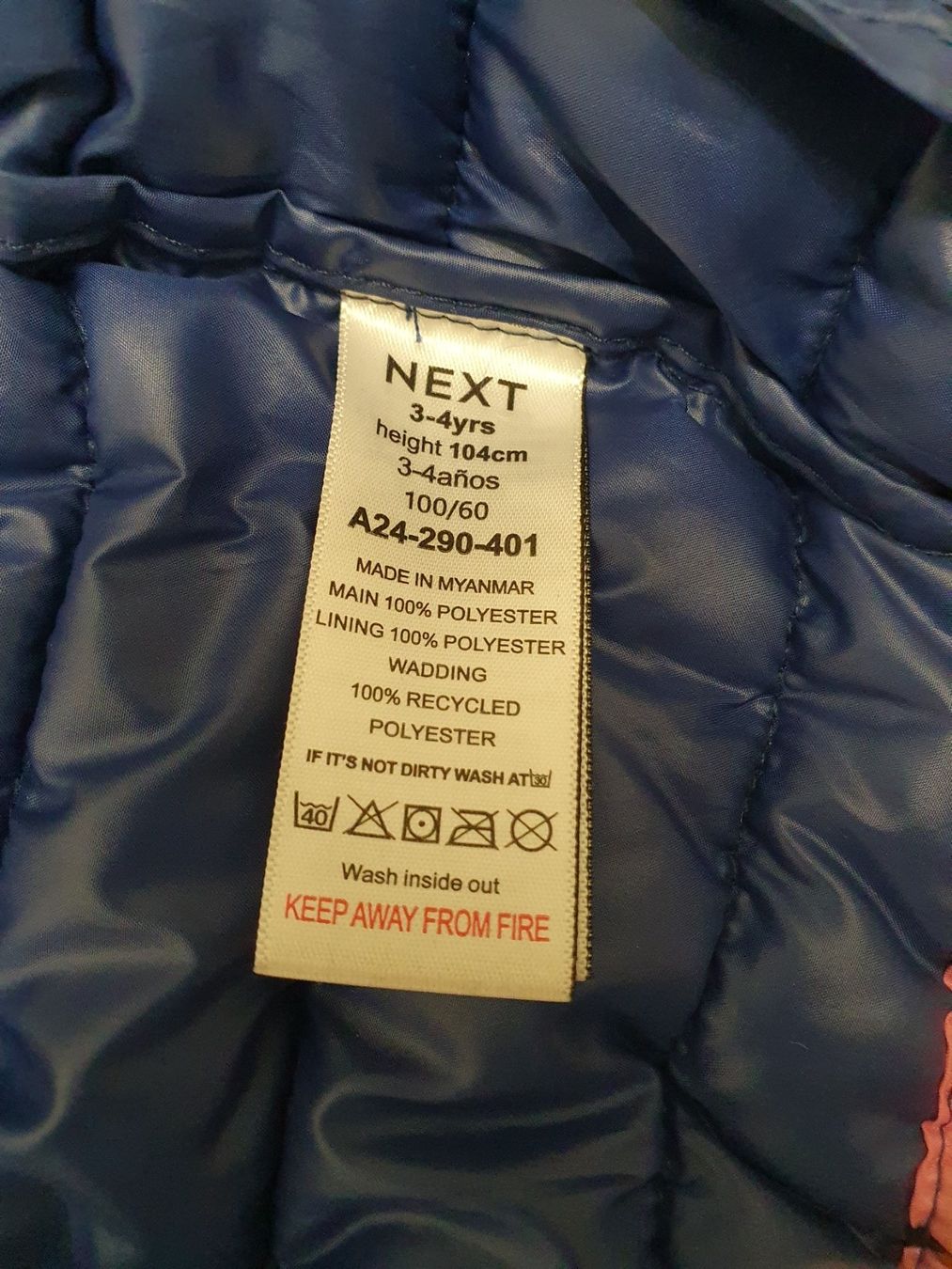 Next Giacche & Cappotti: Steppjacke/Übergangsjacke von Next Gr.104 – Usato da Basel venduto da Misoppe 3