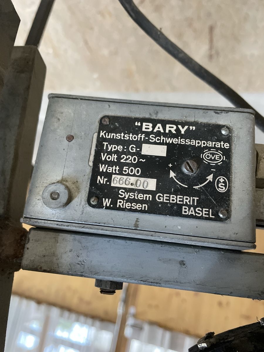 Geberit Alle Werkzeuge: Geberit Schweissgerät – Gebraucht aus Aettenschwil von 2854jrg 3